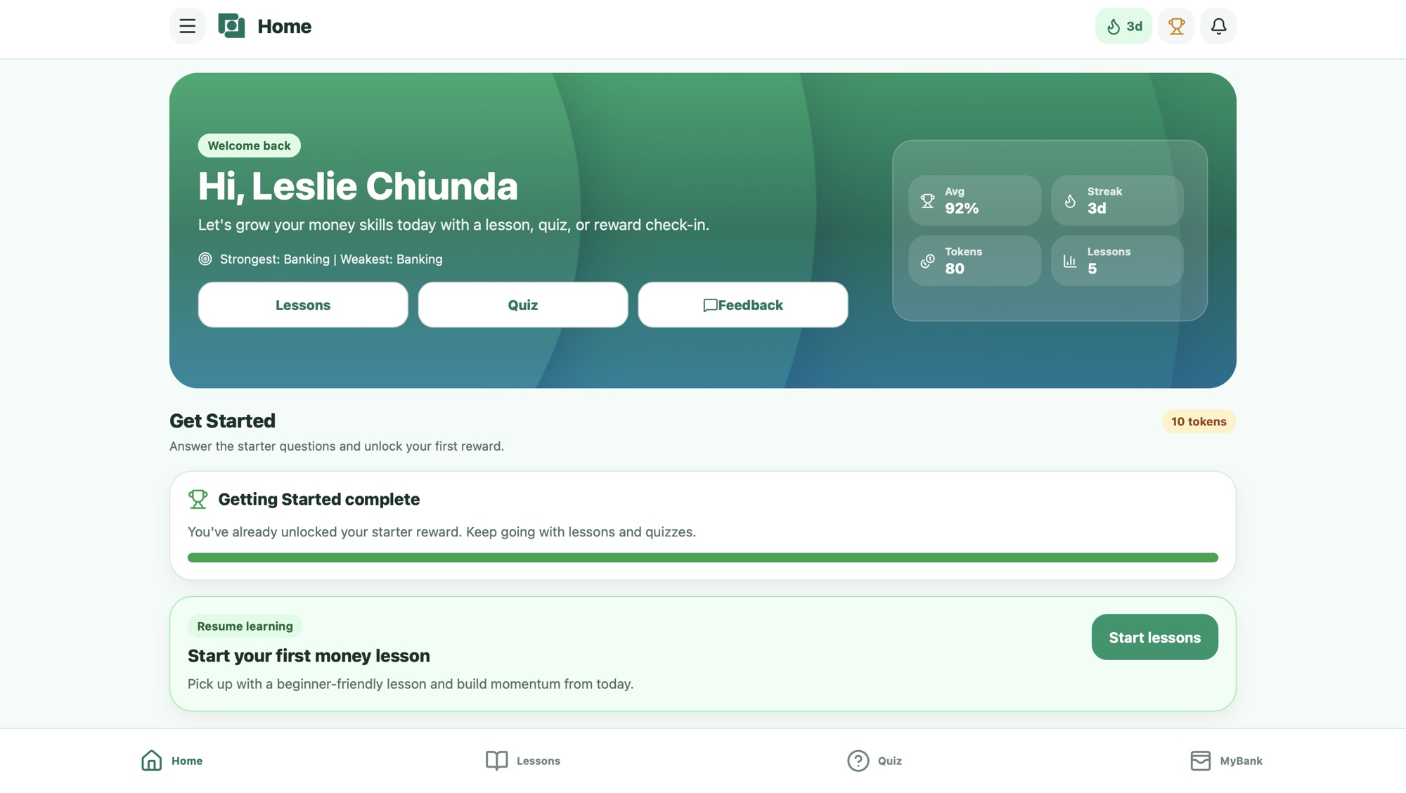 Finlit website screenshot